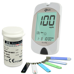 Blood Glucose Meter TD-4116 - Provide Professional blood glucose meter, Blood Pressure Monitor, 2-in-1 blood glucose & pressure meter, Production Research and Development Technology (R&D) and Design Manufacturing Service