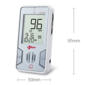 Blood Glucose Meter TD-4249 - Provide Professional blood glucose meter, Blood Pressure Monitor, 2-in-1 blood glucose & pressure meter, Production Research and Development Technology (R&D) and Design Manufacturing Service