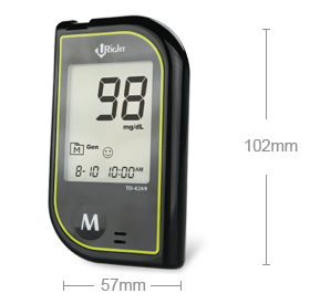Blood Glucose Meter TD-4269 - Provide Professional blood glucose meter, Blood Pressure Monitor, 2-in-1 blood glucose & pressure meter, Production Research and Development Technology (R&D) and Design Manufacturing Service