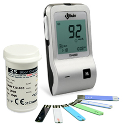Blood Glucose Meter TD-4280 - Provide Professional blood glucose meter, Blood Pressure Monitor, 2-in-1 blood glucose & pressure meter, Production Research and Development Technology (R&D) and Design Manufacturing Service