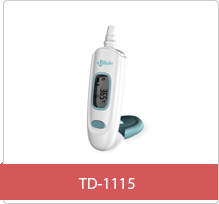 Infrared Thermometer TD-1115 - Provide professional home care, Ear Thermometers, Infrared Thermometer, Ear muffs, temperature monitoring and other production technology research and development (R & D) and design and manufacturing services