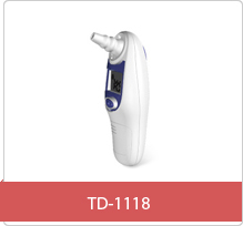 Infrared Thermometer TD-1118 - Provide professional home care, Ear Thermometers, Infrared Thermometer, Ear muffs, temperature monitoring and other production technology research and development (R & D) and design and manufacturing services